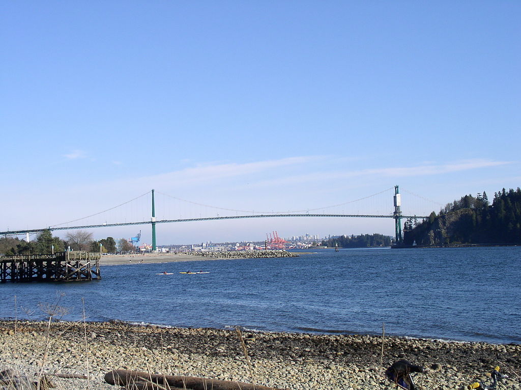 Lions Gate Bridge to Deep Cove